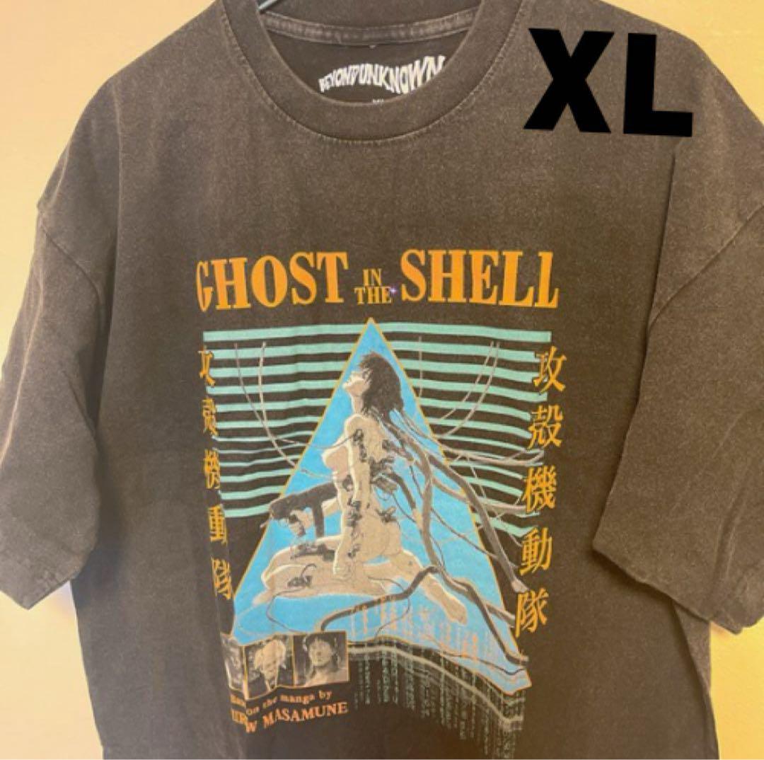 

[Б/У] Винтажная футболка по аниме «Призрак в доспехах», размер XL