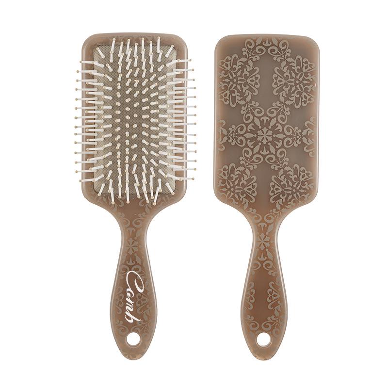 

Square Totem Fluffy Air Cushion Comb: No-Tangle, High-Elasticity Massage Comb for Men & Women.