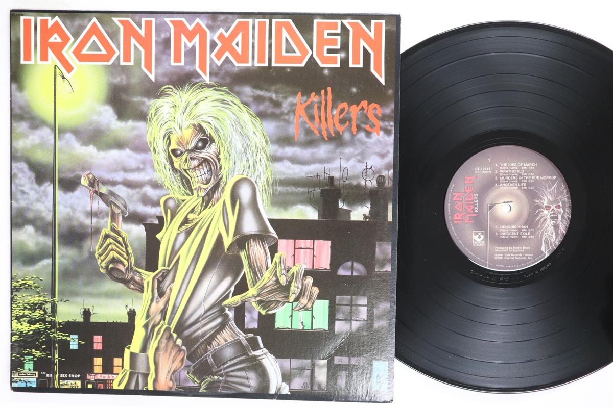 Виниловая пластинка IRON MAIDEN Killers ST12141 HARVEST 1981 США Металл Б/у