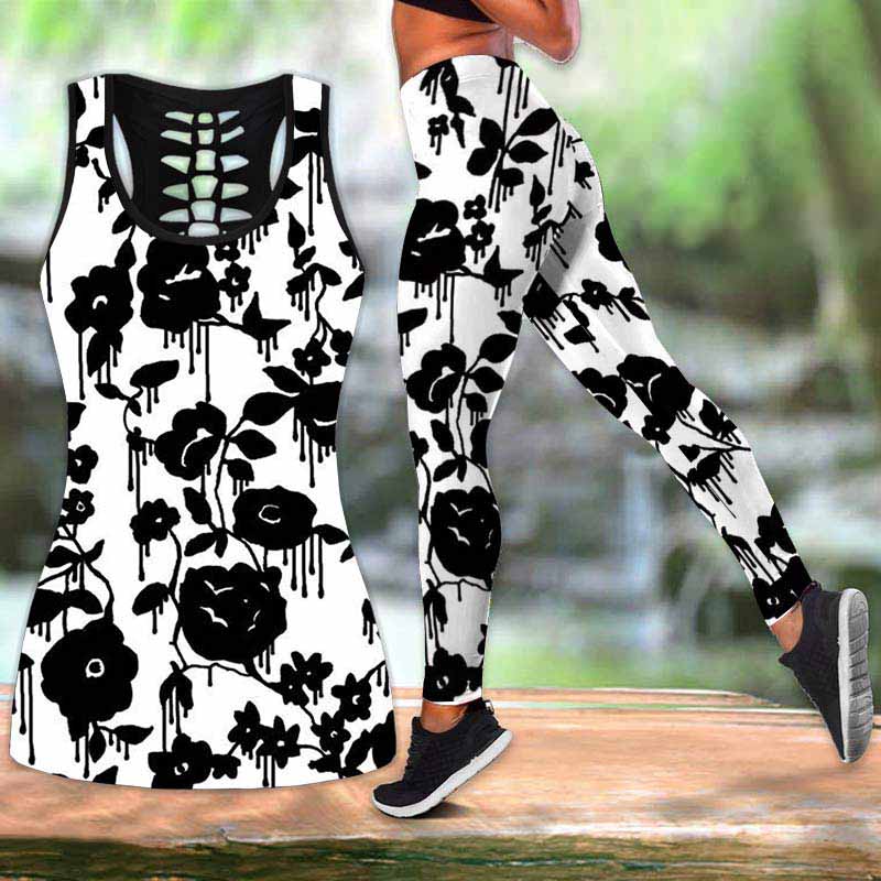 Buy Women Fashion Flower Print Painting 