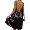Women's Backless Strapless Dresses, Backless Loungewear Dress, Sleeveless, House Dress, Long Dress With Back Bow