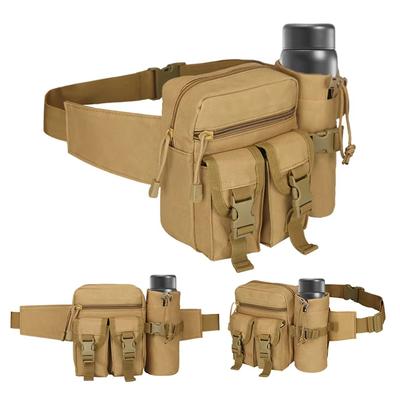 Belt Bag Waterproof Oxford Cloth for Men Hiking Phone Pocket Outdoor Sports Waist Bag Hiking Camping Fishing Mountaineering Pack