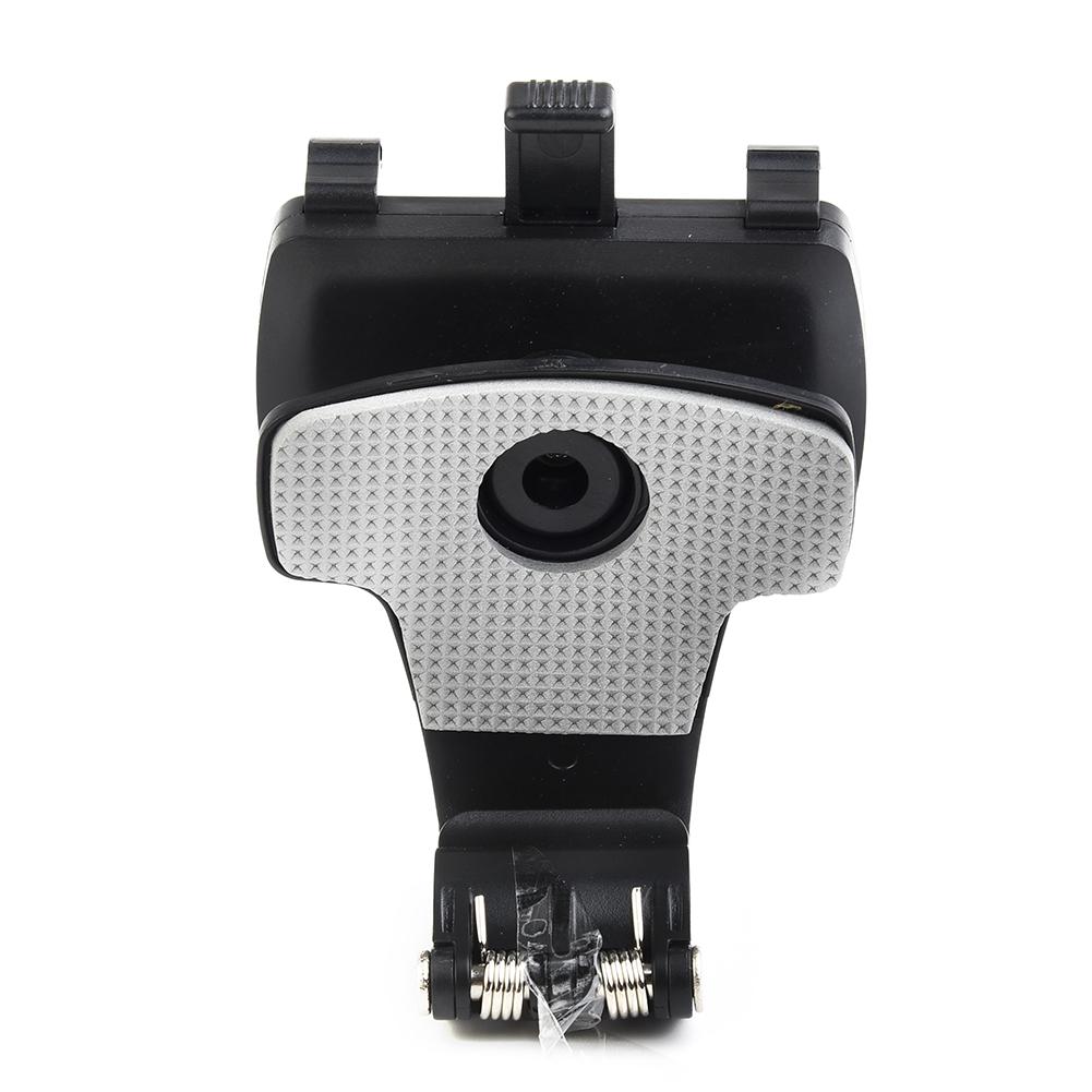 Περιστρεφόμενη 360° Στήριγμα τηλεφώνου ταμπλό αυτοκινήτου ABS Μαύρο