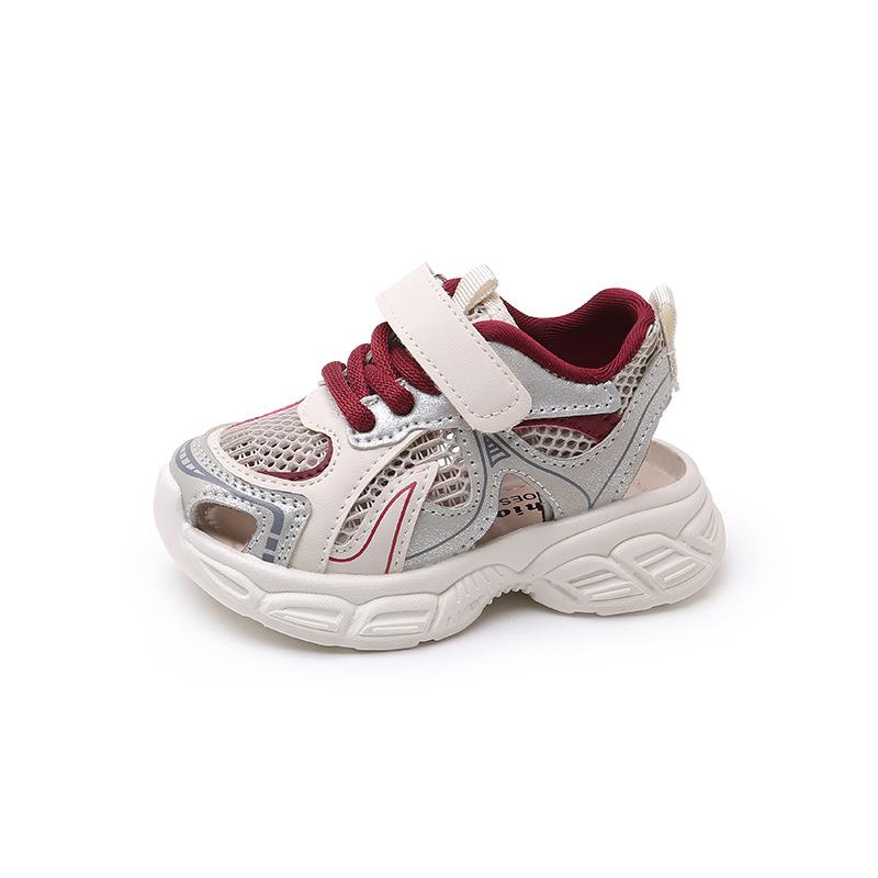 2025 summer new children's shoes baby sports shoes boys dad shoes girls breathable net shoes children soft sole