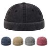 New Fashionable Landlord Hat Washed Cowboy Guapi Hat Street Hip Hop Hat Daily Leisure Decoration Hat Unisex Borderless Hat