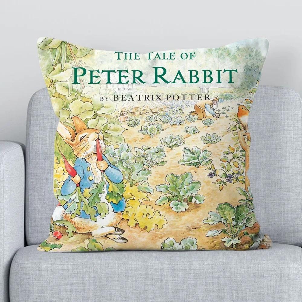P-Peter Rabbit Față de pernă Husă de pernă Perne Huse de pernă Decorative Imprimare Duplex Fotolii Fațe de pernă x
