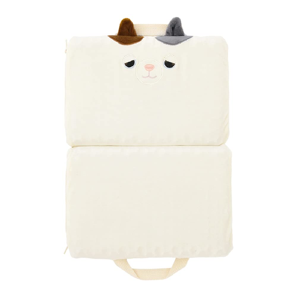 

Livheart Pumchi Folding Cushion, Sleepy Animals, Calico Cat Yuzu (Total Length: Approx. 35cm), Honeycomb Structure, Gel Cushion, 87401-10