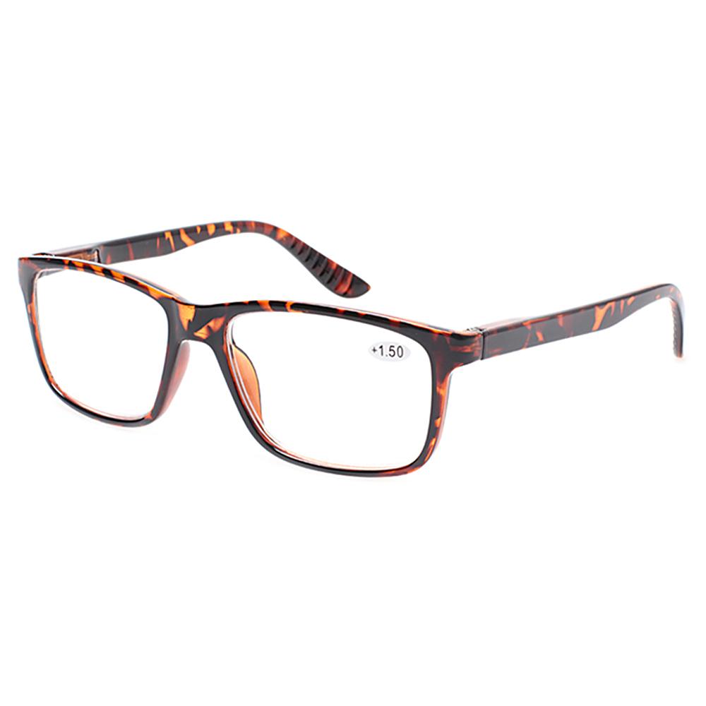 Turezing Reading Glasses Spring Hinge for Men Women Readers Eyeglasses Diopter +0 to +600 Lightweight Durable