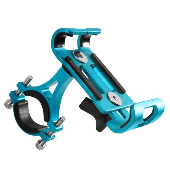 Aluminium Alloy 360 Degree Rotation Bike Motorcycle Handlebar Phone Holder Mount