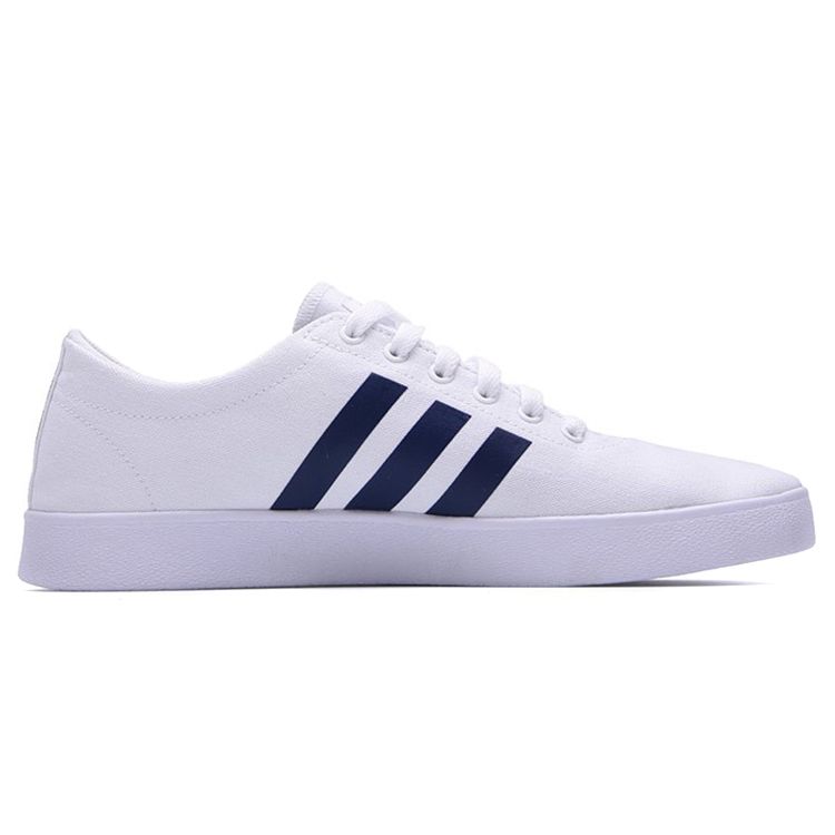 Adidas Neo Easy Vulc 2.0 Slip Resistant Durable Balanced Breathable Low Top Skate Shoes Men Sneaker White F34637