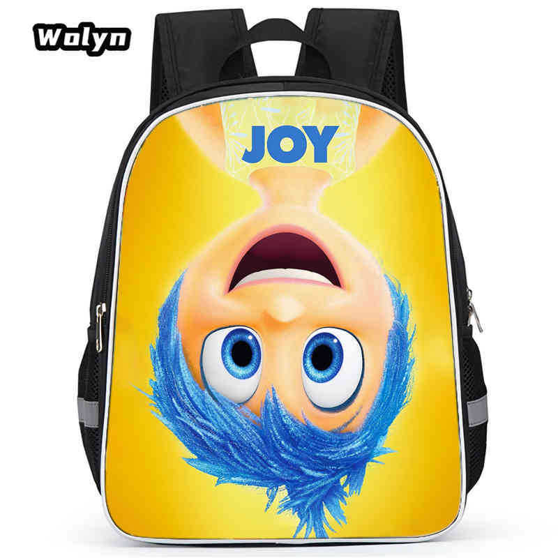 Mind Secret Service 2Ide Out Simple Cute Backpack Student School Bag Backpack