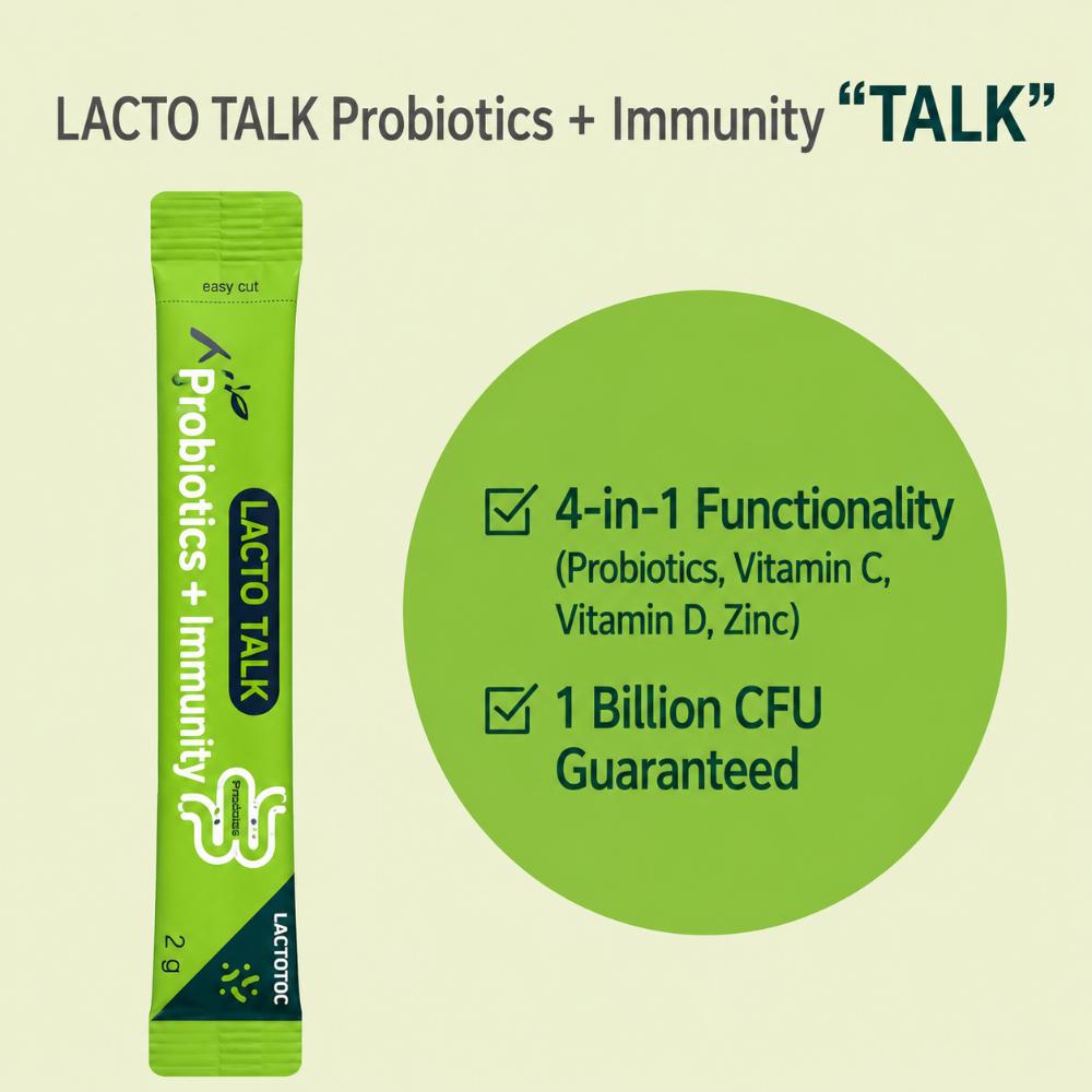 Lactotoc Probiotics 60stick 2types / Vitamin C / Immune (Vitamin C,D and Zinc)