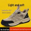 Men's Steel Toe Anti-smash Safety Shoes - Breathable, Anti-puncture, Insulated Work Shoes for Construction