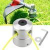 Cylindrical Shape Grass Trimmer Head Aluminum Strimmer Tools Lawn Mower Accessory  Garden