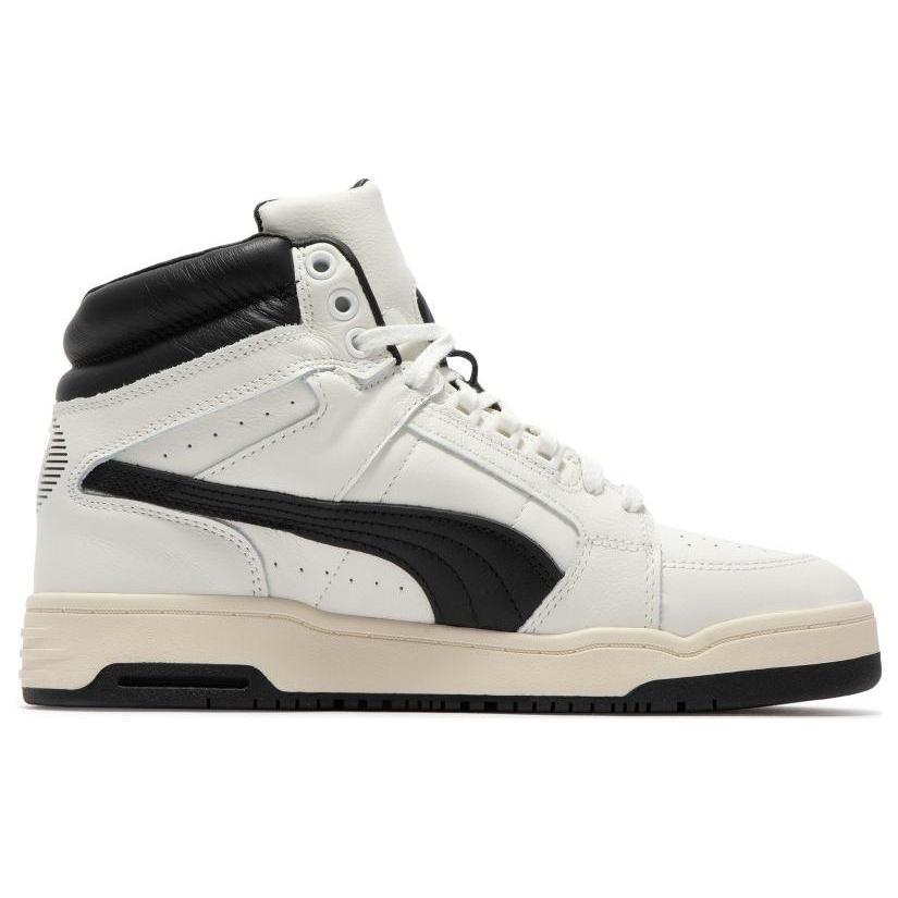 New PUMA Slipstream Mid 75 Year Edition Prm Sneakers 'White Black' 393401-01
