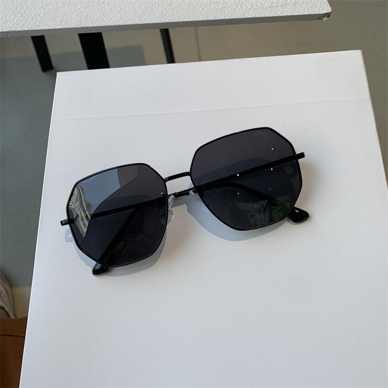 Polygon Metal Frame Square Sunglasses Women Men Luxury Fashion Vintage Sun Glasses Unisex Brand Oculos De Sol