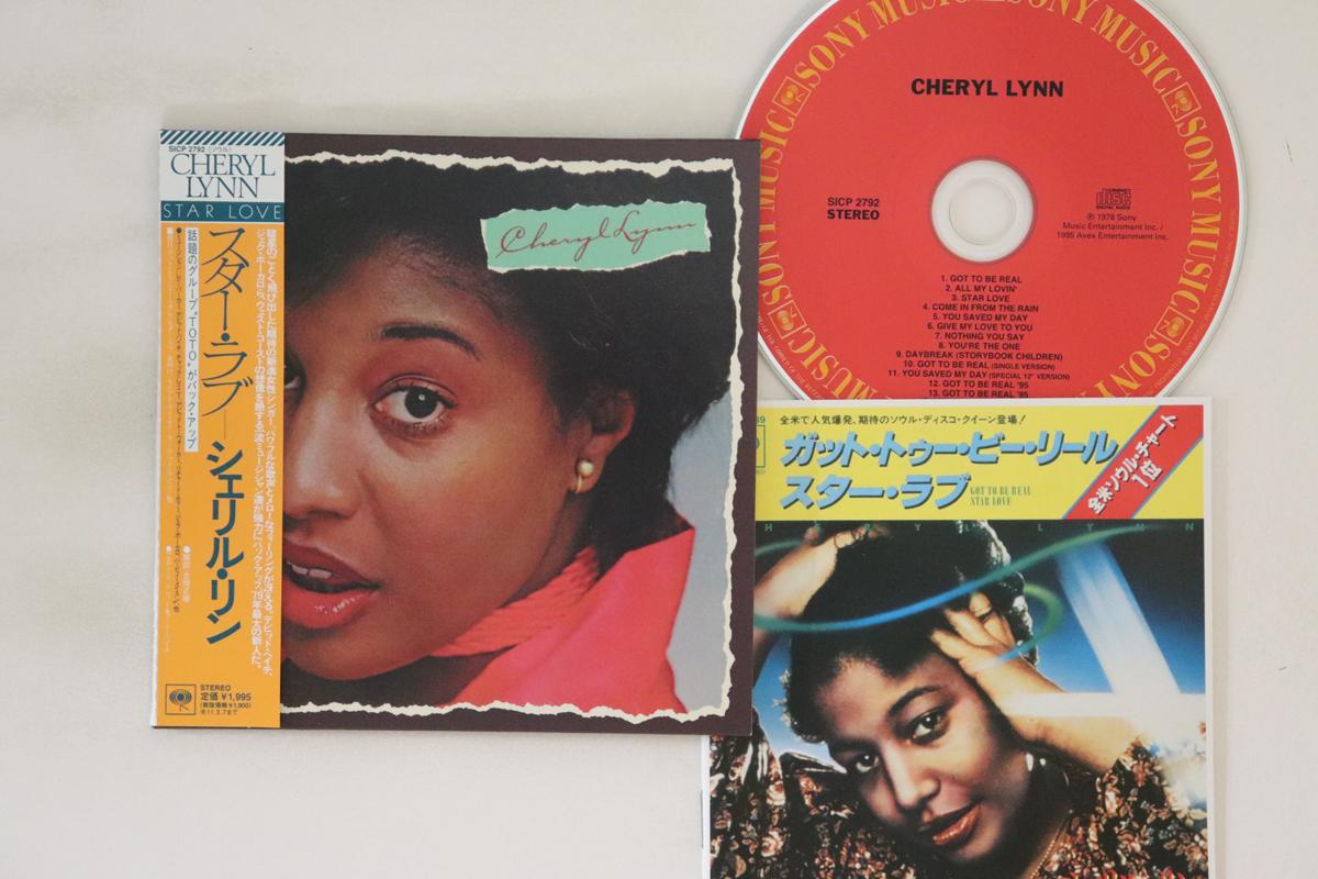 

CD CHERYL LYNN Cheryl Lynn SICP2792 SONY INTL 2010 Japan Obi SoulFunk Used