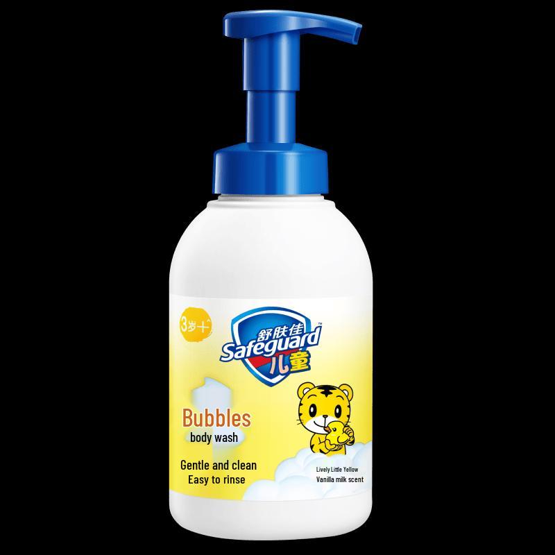Safeguard Kids Bubble Bath, Vanilla Milk Scent