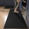 Modern Minimalist Geometric Kitchen Mat Non-Slip Wear-Resistant Runner Rug for Living Room Bedroom Hallway Floor Decor