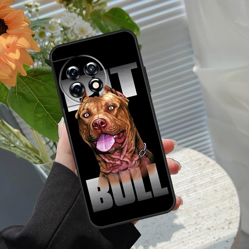 

Pitbull Dog Case For OnePlus 10 Pro 15 13 12 11 13T 15R 13R 10R 10T 8T Nord CE 5 4 2 3 Lite N20 N30 Cover OnePlus 10R