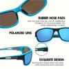 2pcs Polarized Wrap Around Sunglasses for Men and Women Fishing UV Protection Glasses Perfect for Outdoor Sports Travel Driving