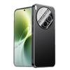 VIVO X300s Frosted Metal Phone Case with Built-in Lens for X200/S/Pro/Ultra/X100/X90