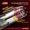Jiaqi KK001 Electric Gatling Toy Gun - Heavy Armor Ripper Building Blocks for Boys