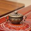 Vintage Incense Burner Mini Incense Burner Treasure Pot Sandalwood Incense Burner Home Decoration Ornament Ornament