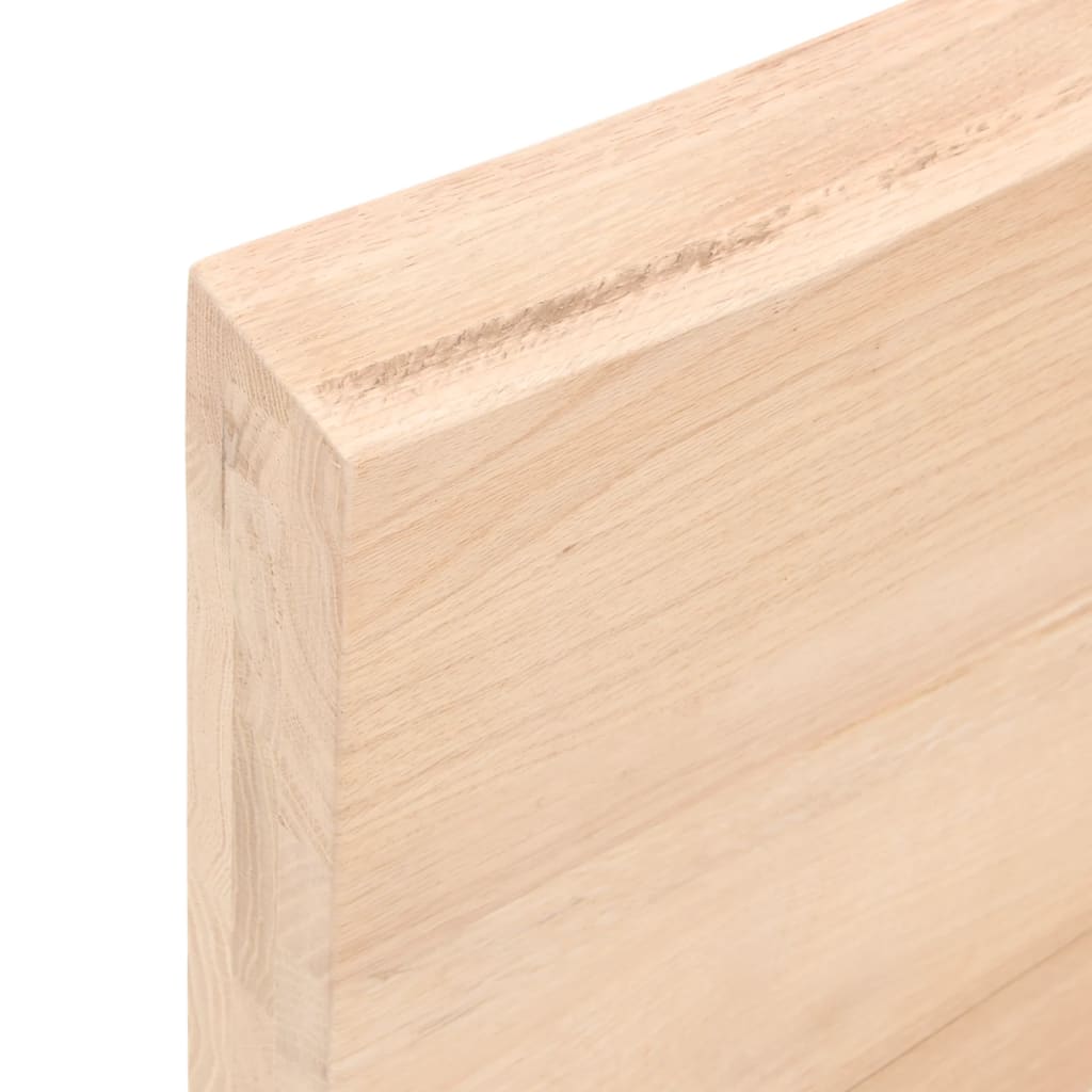 Vidaxl Blat Stołu, 60X40X(2-6) Cm, Surowe Lite Drewno Dębowe