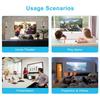 3RCA Female/Male to HDTV Converter Composite to HDTV Adapter Support 1080P for Game Console VCD Player Electronic