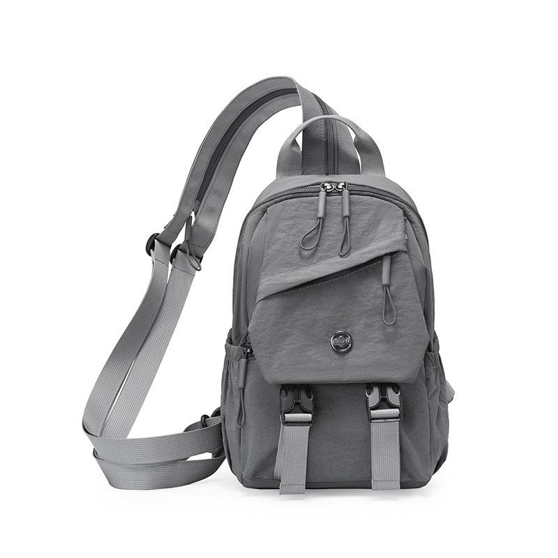 Tooling Style Simple Student Schoolbag Fashion Oxford Cloth Backpack Outdoor Leisure Travel Backpack