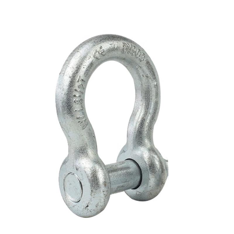 Heavy Duty 25-Ton Galvanized American Bow Shackle