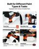 Car Buffer Polisher, 30/50/76 mm Rotary Polisher Buffer, 600W 6 Variable Speeds 1000-4500RPM Car Polisher Waxer Kit for Cars Detailing, Waxing,