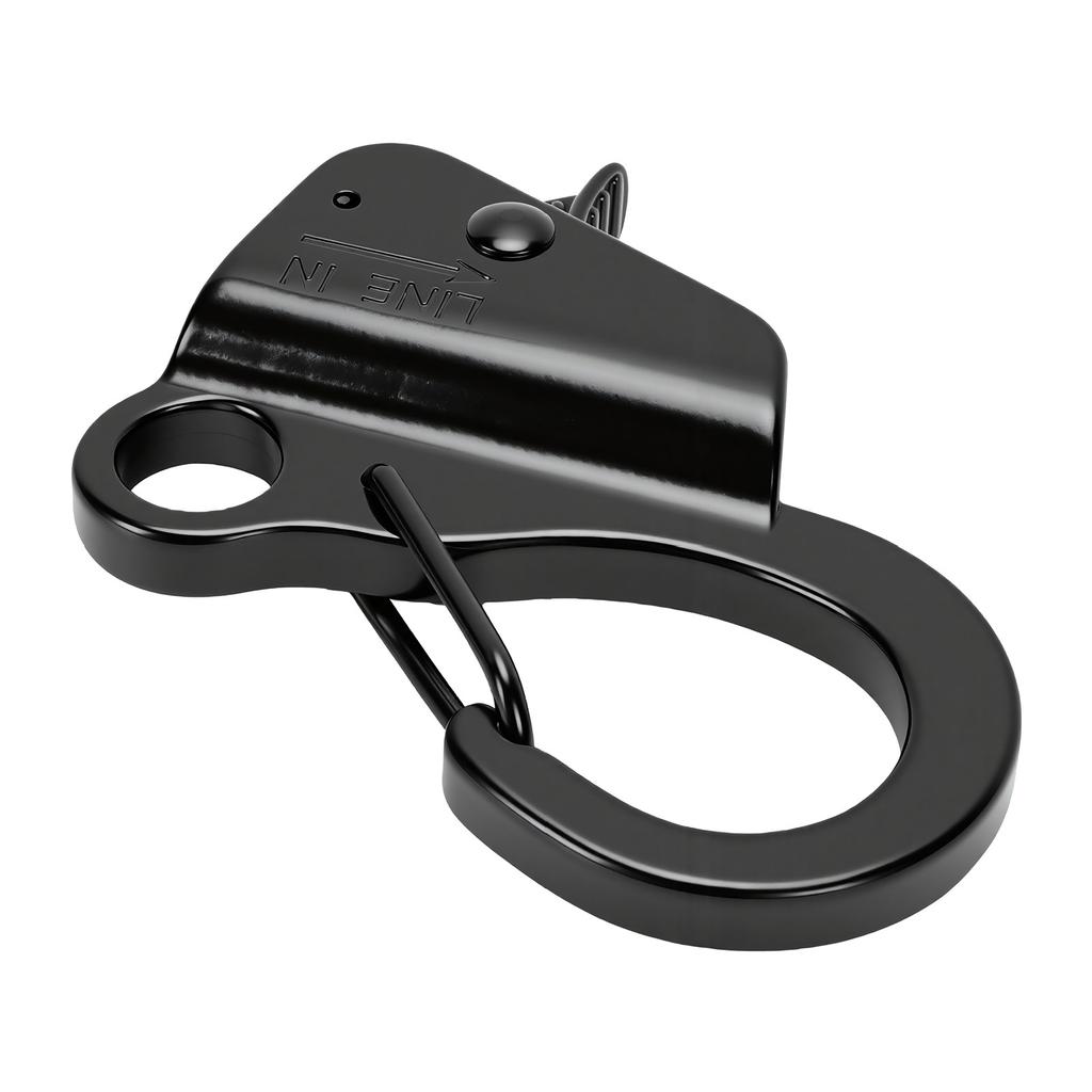 Boat Bumper Clips Adjusters Stainless Steel Sliding Rope Hook for 1Celsius4 to 3Celsius8in Ropes