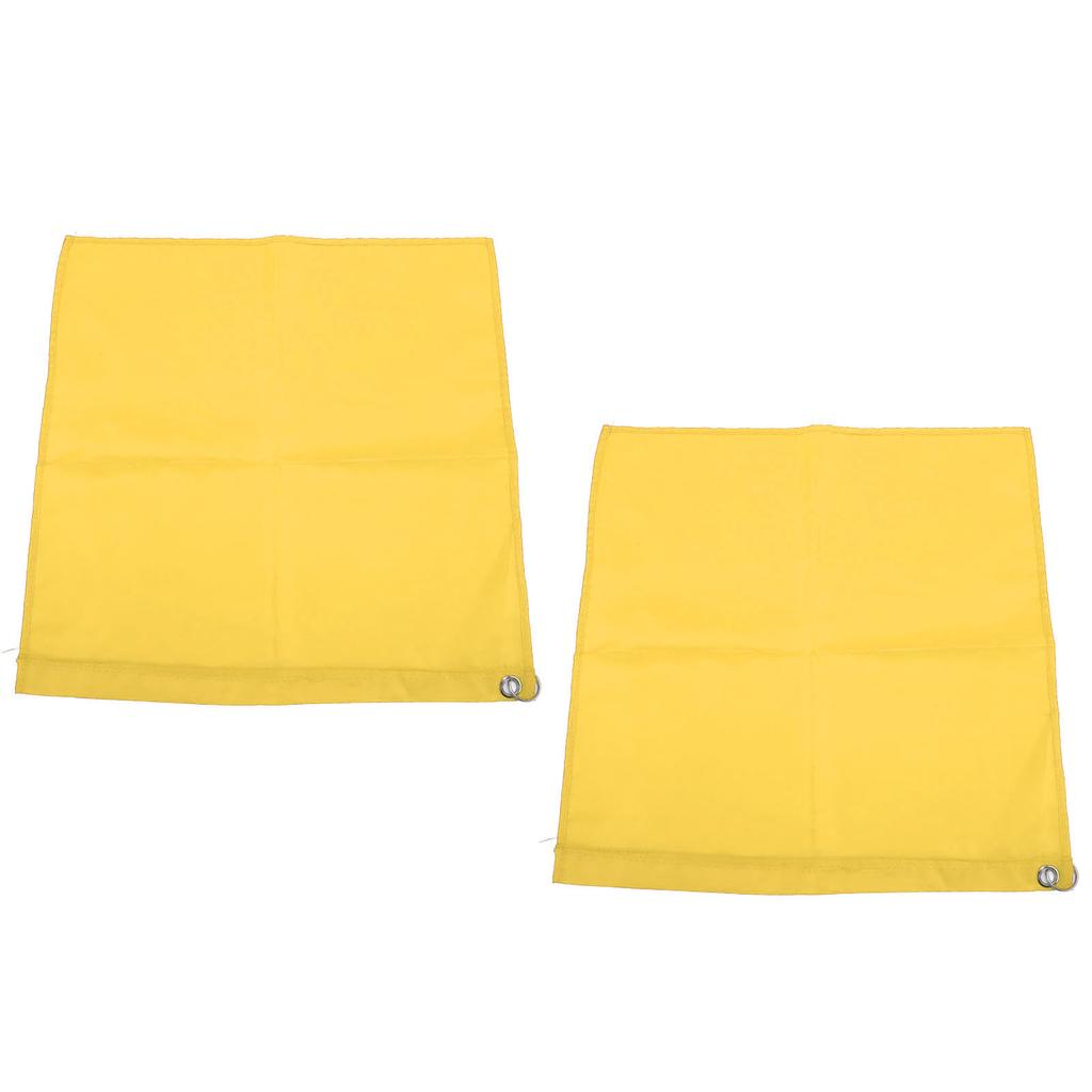 2PCS Horse Training Flag Abrasion Resistant Portable Equestrian Nylon Training Flag for Activity Entertainment