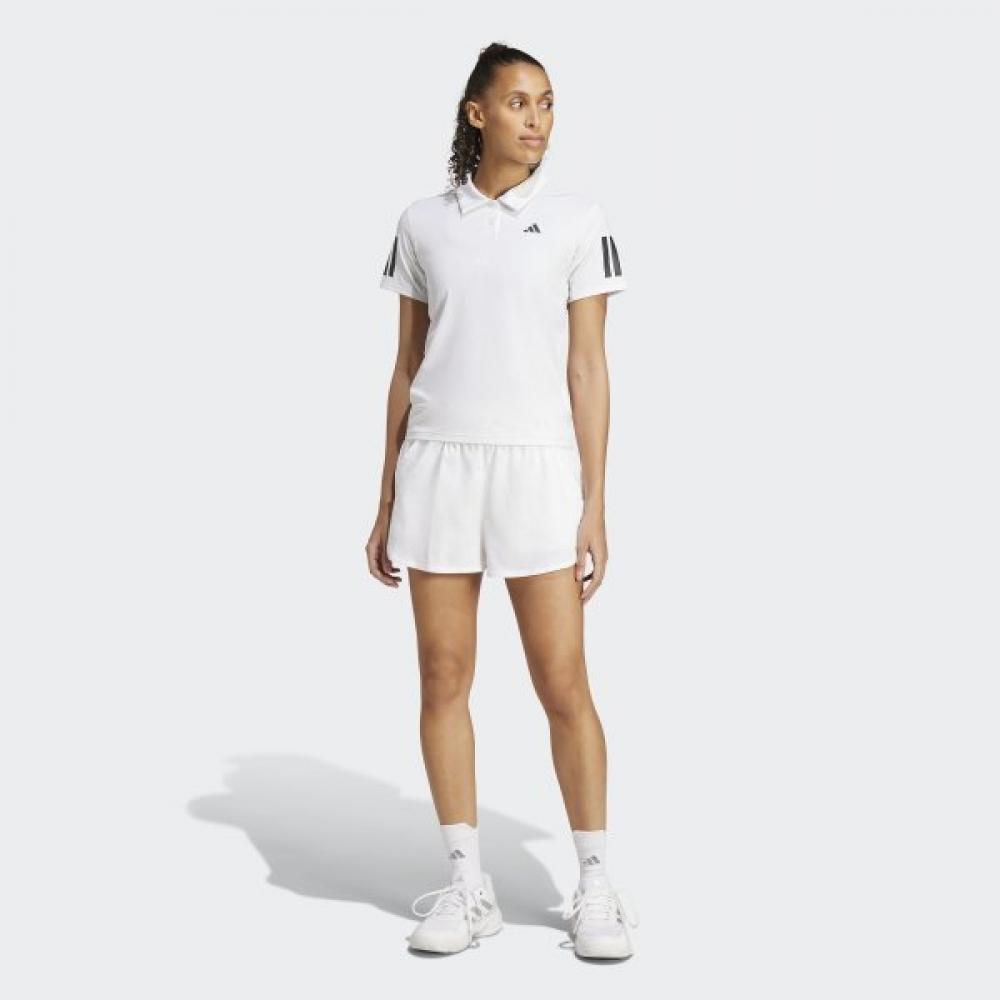 Adidas Women S Club tenniS Polo Shirt  A Free Shoulder Polo Shirt With climAcool Technology