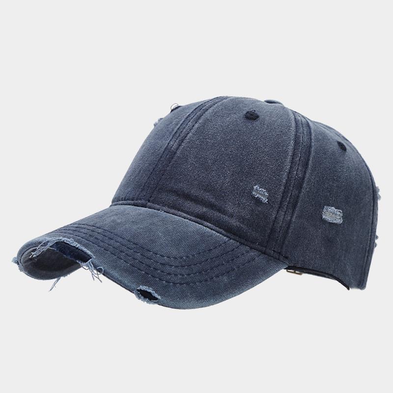 Classic Baseball Cap For Men Women With Water Wash Retro Style Sun Protection Adjustable Fit