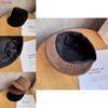 Fashion Solid Color Suede Women Casual Flat Top Hat For Fall And Winter Fashion