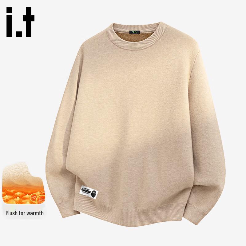 Fingercroxxit Unisex Fleece Lined Knit Sweater