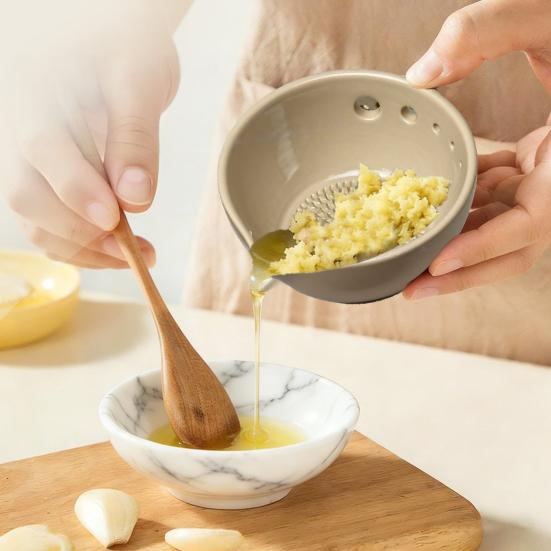 Vitlökskvarn Örtavskalare Multihål Enkel Vitlöksslangare Stamurtagare Kompakt Köksverktyg för HemmaMatlagning