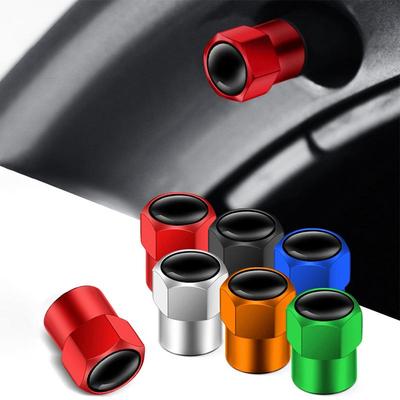 8 Pezzi Tappo Valvola Pneumatico Auto Tappo Pneumatico Antipolvere Universale in Lega di Alluminio Coprivalvole per Auto Camion Motociclette Biciclette