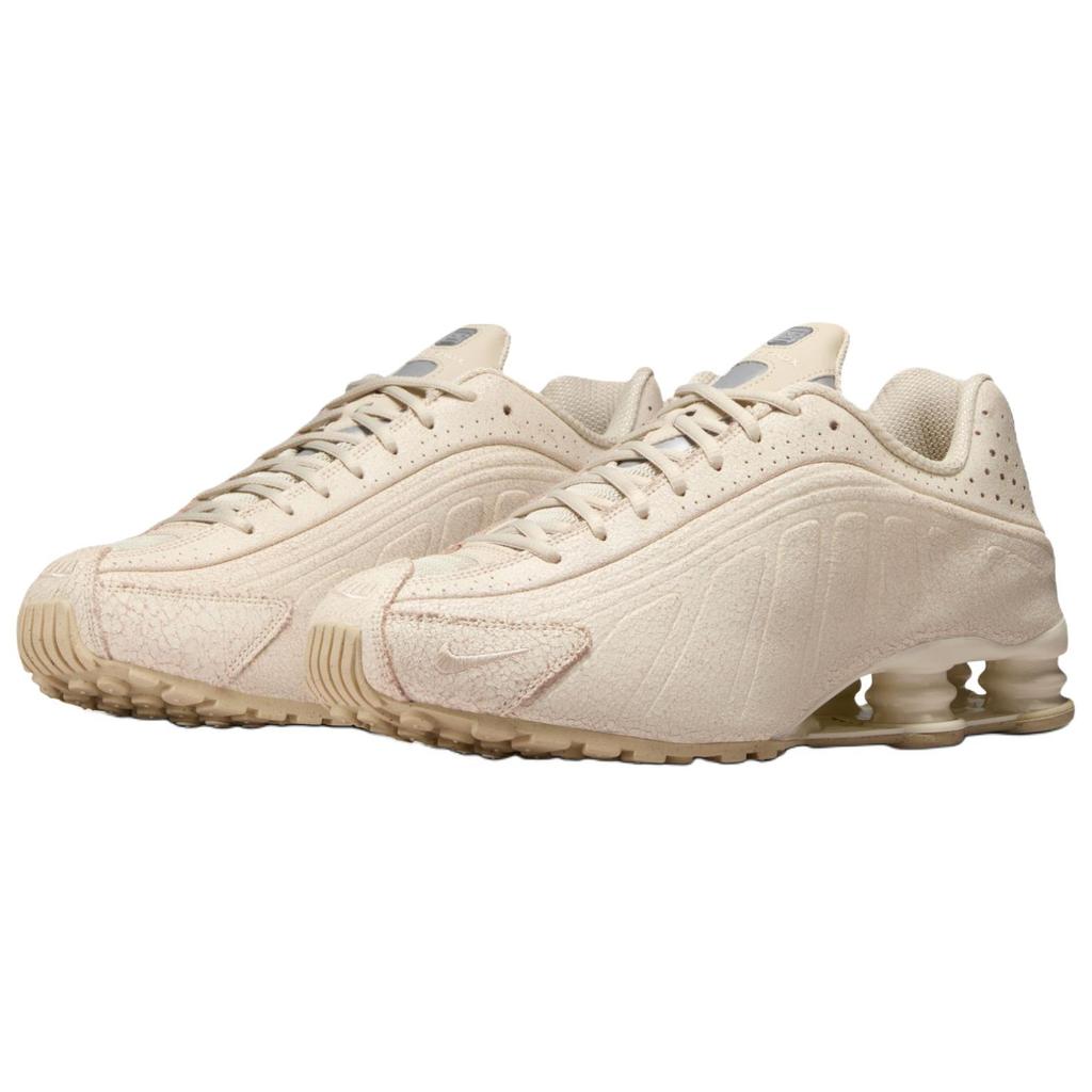 Nike Shox R4 Natural Metallic Silver Men Sneakers Cream IO4544-100