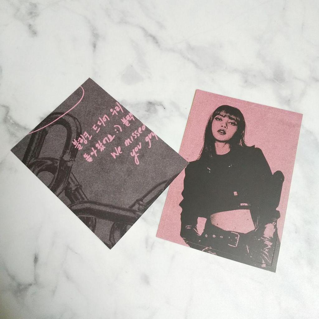 [USED] The Album: BLACKPINK Vol.1 Lisa Posca 1 etc.