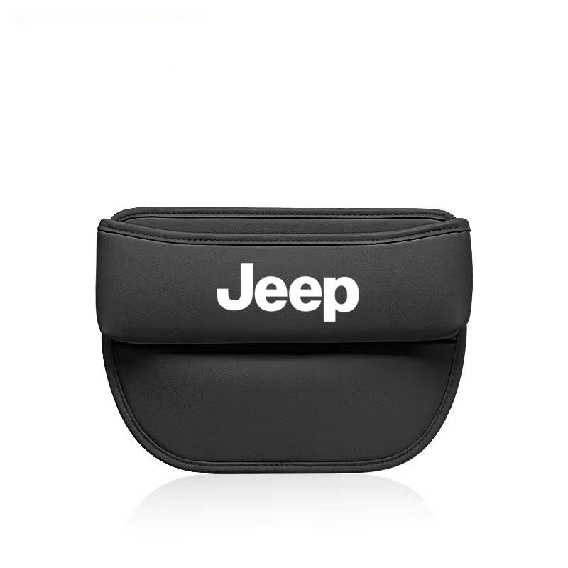Multifunction Car Seat Gap Organizer Seat Crevice Slot Storage Bag For Jeep Grand Cherokee Wrangler JK Gladiator Compass Patriot