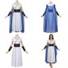 Medieval Greek Cosplay Costume With Linen Fabric For Stage Performances And Halloween Events