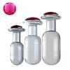 New Go out wearing Contact Anal plug Glass Butt Plug Crystal Ball Anal Beads Fake Penis Glass Anus Dildo Adult Masturbation Toys