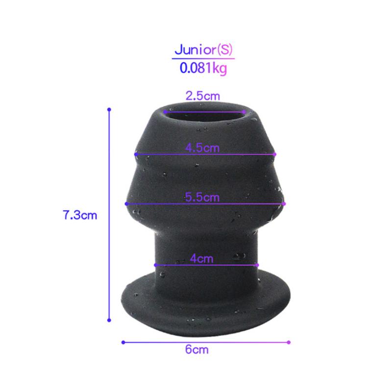 Super Huge Hollow Buttplug Butt Plug Speculum With Stopper Anal Shower Head Sex Toys For Couple Woman Sex Gay Huge Anal