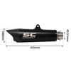 Stainless Steel Carbon Fiber Motorcycle Exhaust Muffler for Street Bikes and Cruisers