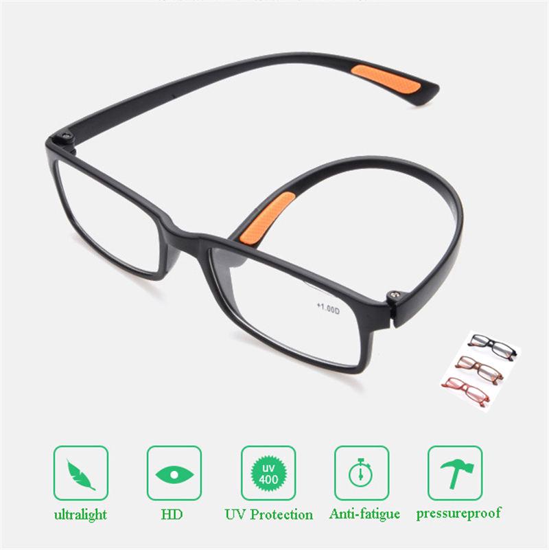 

Сверхлегкие мягкие очки для чтения с защитой от синего луча, очки для пресбиопии, унисекс, очки против усталости, дальнозоркость, рабочие книги для чтения, смола для чтения для пожилых людей