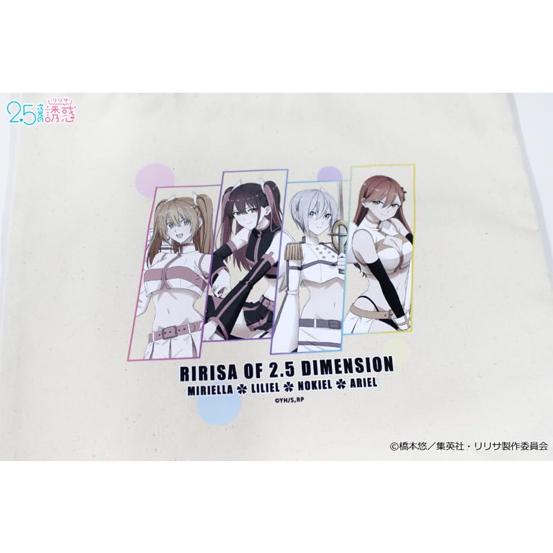 TV Anime [2.5-Dimensional Temptation] Original Canvas Tote Bag: Angel Airborne Forces Ver.